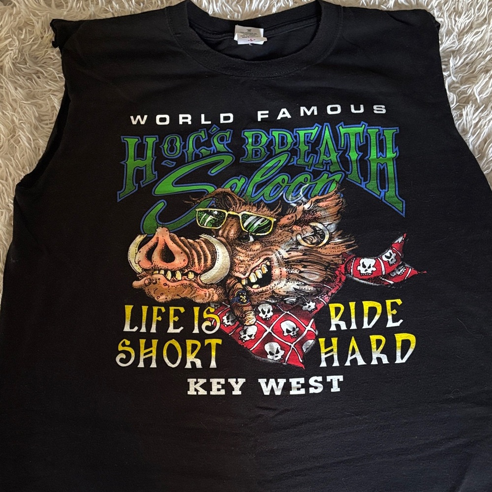Hog's Breath Saloon Graphic Tank Top